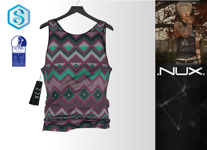 .Nux. Shapes Tanktop [add me]