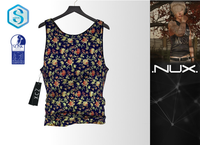 .Nux. Flowers V5 Tanktop [add me]