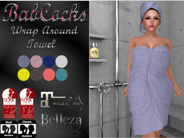 DEMO Babcocks - Wrap Around Towel 