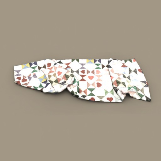 7. Apple Fall Patchwork Rug