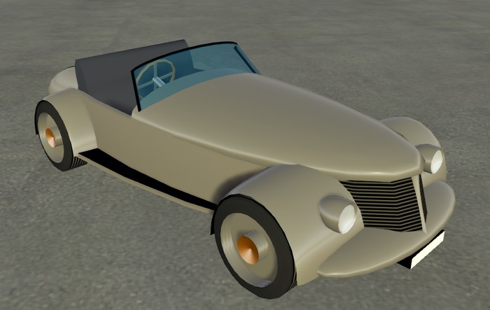 Finesmith Sportster 2 RHD - mid grey (Freebie)