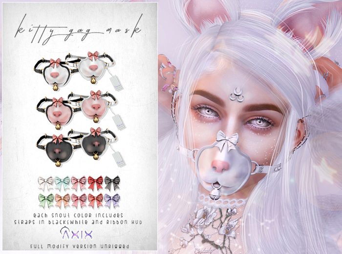 ::Axix:: Kitty Gag [FatPack]