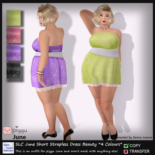 Second Life Marketplace SLC June Short Strapless Dress Beauty second-life-marketplace-slc-june-short-strapless-dress-beauty