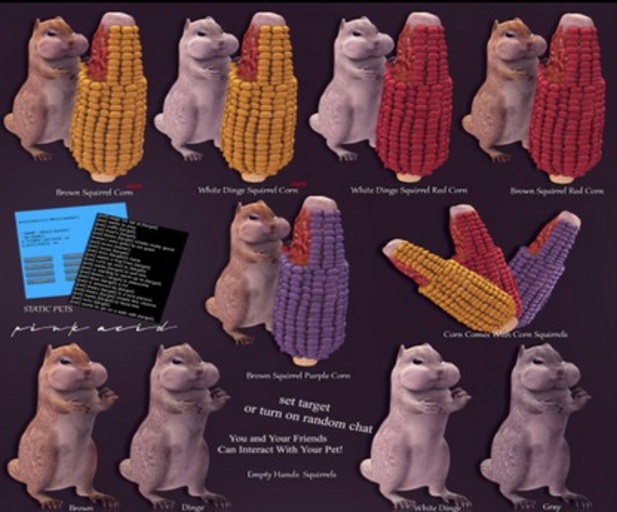 *Pink Acid Squirrel Empty Hands Dinge