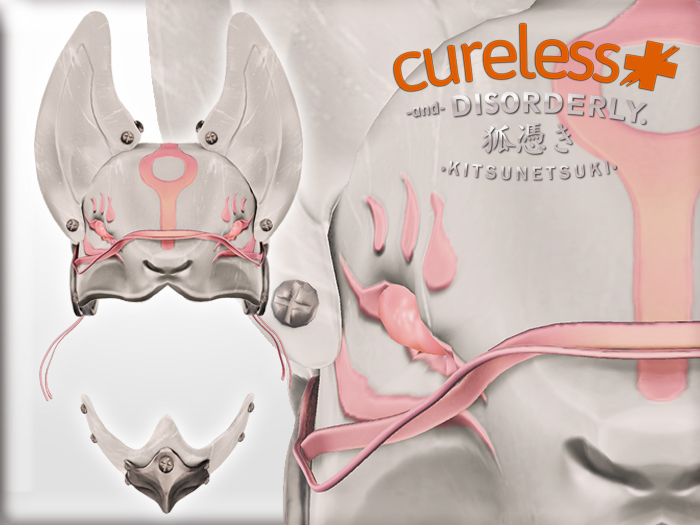 CURELESS&DISORDERLY / Kitsunetsuki / PLASTIC ROSEWHITE (v.1)