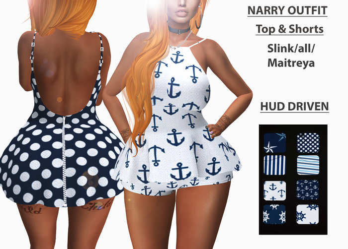 [M] Narry Outfit w.HUD