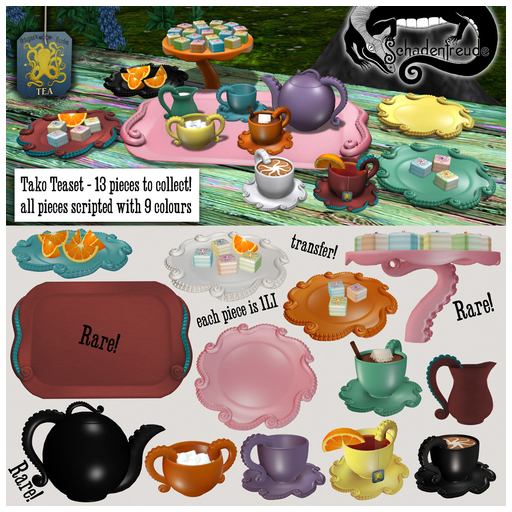 Schadenfreude Tako Teapot RARE