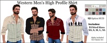 Nixxi Fashions - Men's High Profile Shirt (Western HUD) Boxed