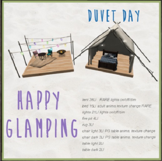 Second Life Marketplace [DD] Happy Glamping chair dark MT