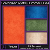 {L} Galvanized Metal-Summer Hues