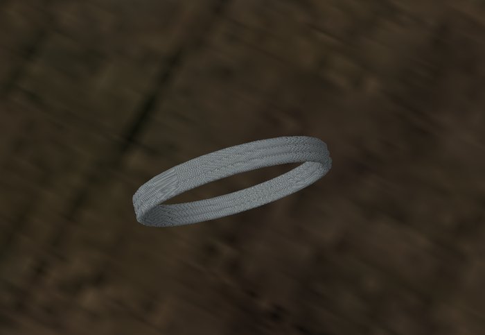 Braided Metal Collar(boxed)