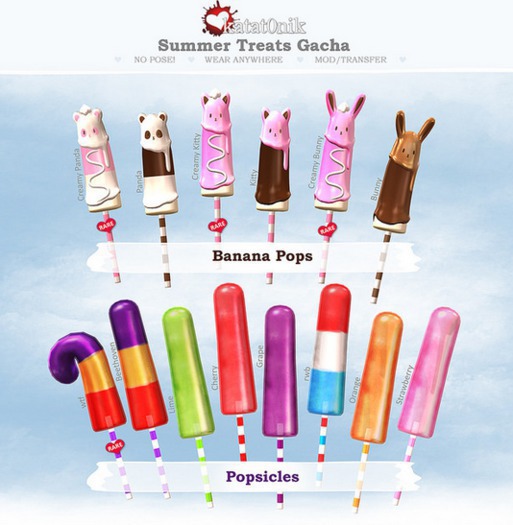 *katat0nik* Creamy Kitty Banana Pop RARE