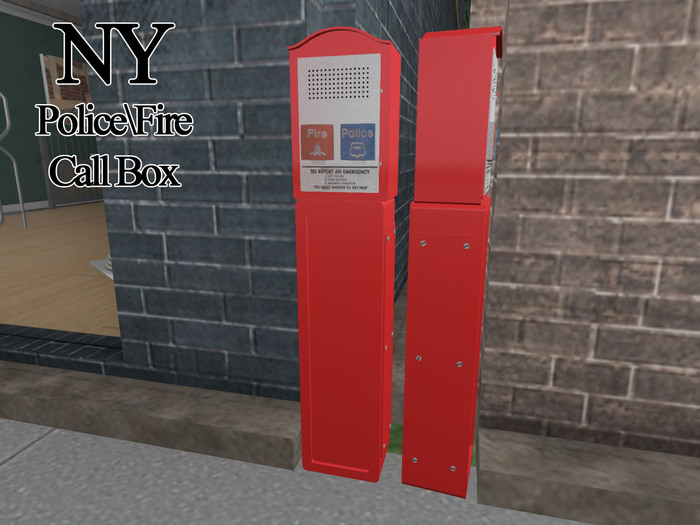 NY Fire and Police Call Box