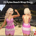 s kylee beach wrap dress pink ad
