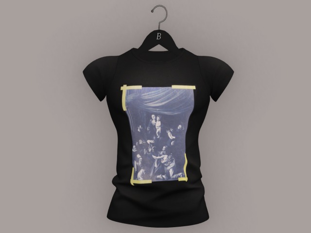 -BTRYL- OFF-W Caravaggio T-shirt