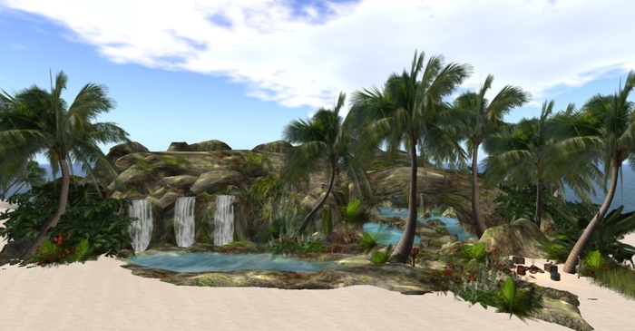Paradise Cove - Waterfall Cave
