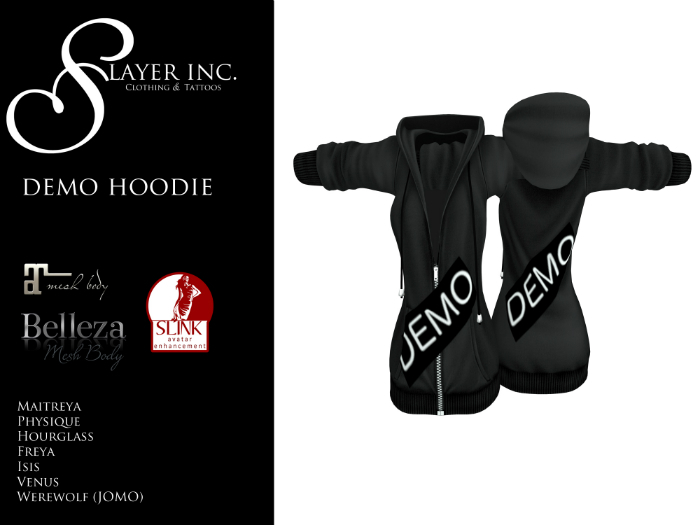SLAYER Inc. Womens Hoodie DEMO Packed