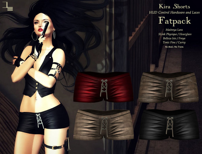 DE Designs - Kira Shorts - Fatpack