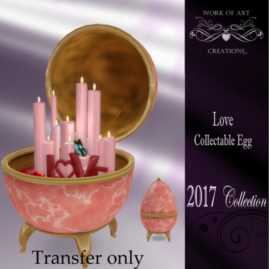 WOA Creations Love Collectable egg