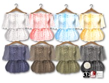 {amiable}Off-shoulder Lace-top(FAT)BOX