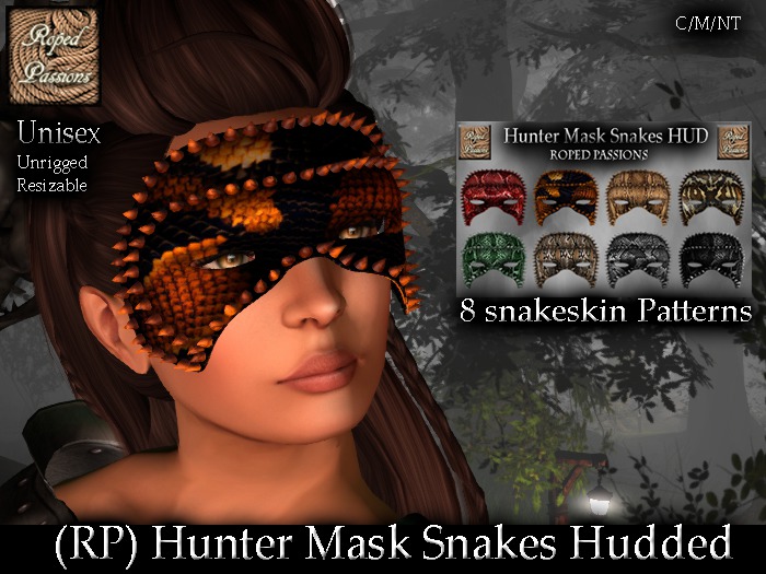 (RP) Hunters Mask Snakes Hudded