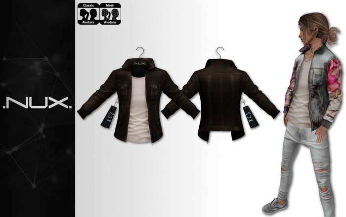 .Nux. Brown Pop Jacket [Classic/Fitmesh]
