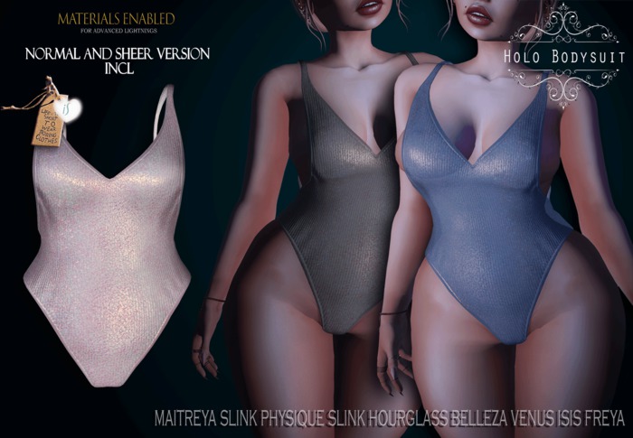 iS Holo Bodysuit PINK
