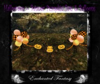 Happy Halloween ~ Pumpkins Bats Banner & Balloons