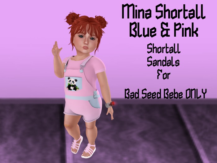 Mina Shortall Bebe PandaBamboo (BOXED)