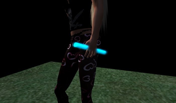 glow stick turquoise
