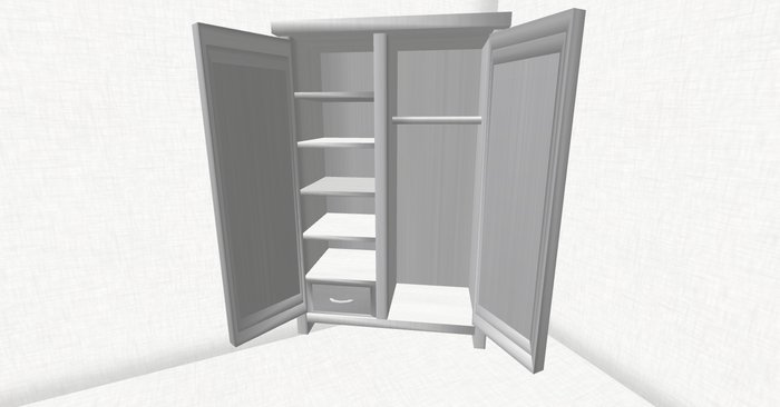 Wardrobe - White