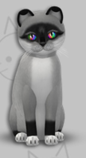 KittyCatS Box - Foxie Salt & Pepper Mask/9T/Female