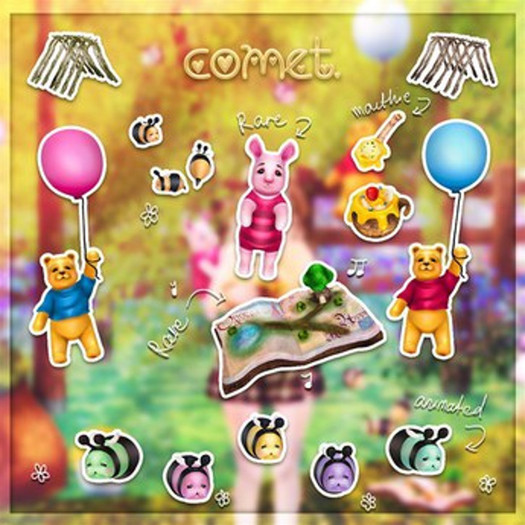 comet. + porcinet + RARE