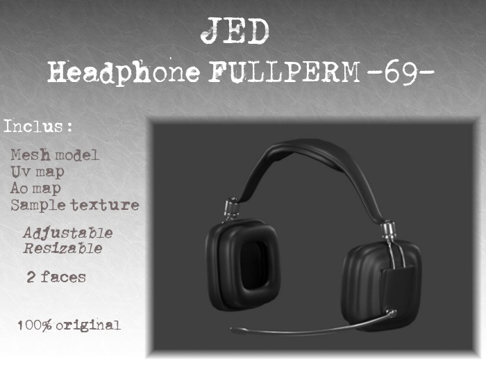 HEADPHONE FULLPERM-69-