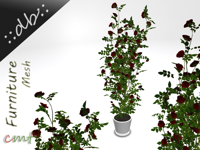 ::db:: Red Roses in Planter
