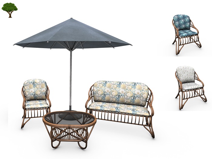 Rattan Seat Janina - BB