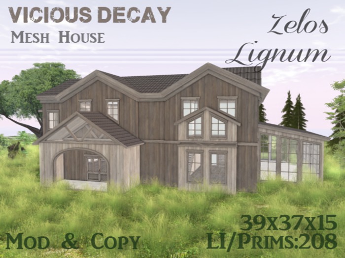 Vicious Decay - Mesh House 'Zelos Lignum'