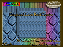 !Kushi! DiamondLaceKnitCOMBO Textures -WEAR TO UNPACK