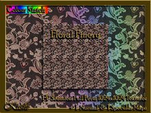 Floral Finery Seamless Textures