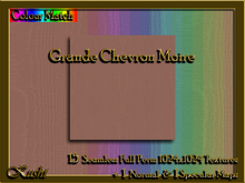Grande Chevron Moire Solids Seamless Textures