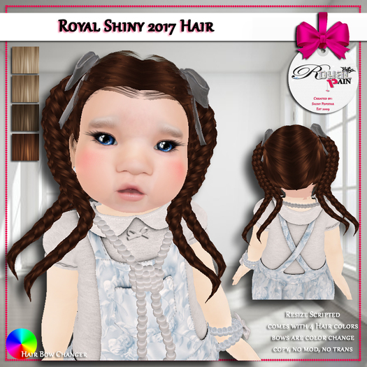*-* Royal Pain *-* Royal Shiny Hair 2017 Browns