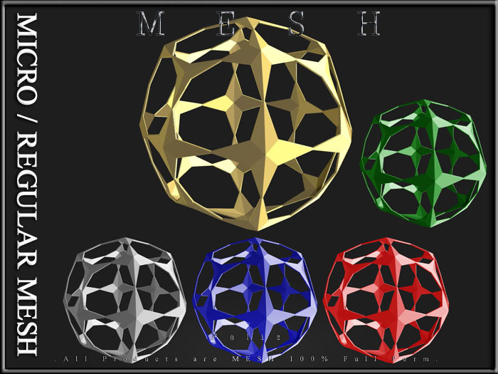 [Feliz] STAR BALL 01 - Micro and Regular Mesh - Full Perm -