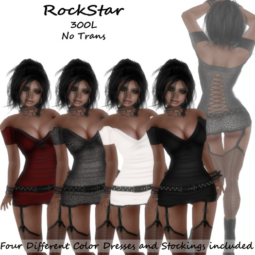 Custom iNKZ Rockstar Dress Pack