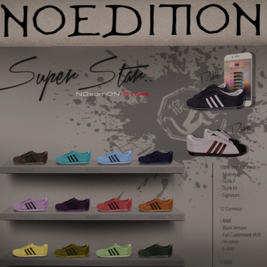 -NOeditiON- SuperStar (Maitreya) Olive COMMON