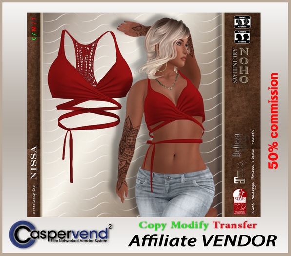 Affiliate Vendor [NOHO] - Nissa red