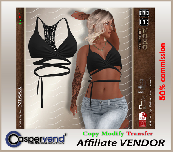 Affiliate Vendor [NOHO] - Nissa black