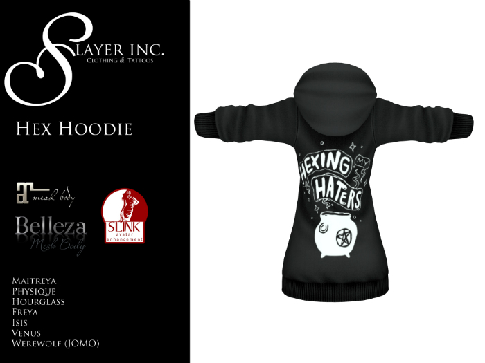 SLAYER Inc. Hex Hoodie 