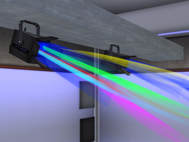 stage light laser MESH SET