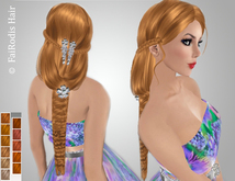 FaiRodis Julia hair WITH FLEXI BRAID LIGHT oranges+DIAMOND DECORATION Demo pack