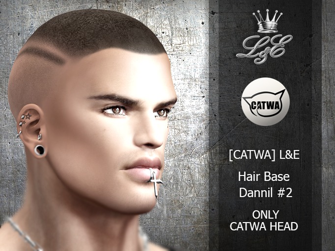[CATWA] L&E hair base Dillan #2 Unpack